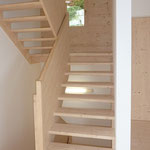 Holztreppe