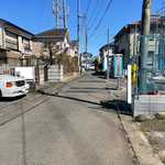 前面道路
