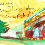 Artist: Petra Stoppacher , Austria Ein bisschen mehr kindliche erfrischende Naivität täte gut in der fiebrigen Gesamtsituation; 'Ein Kind erfindet ein Schloss ohne Schießscharten'.  