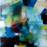 Abstrakt 8 - 2023 - Acryl auf Leinwand - 60 x 60 cm