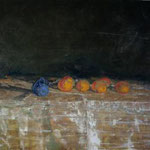 Still life 150 cm x 100 cm oil on canvas 2008