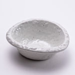 マルカ粉引　帽子型3.0小付
