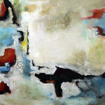 178 1805, Öl und Acryl auf Leinwand, Herta M. Reitz, 65 x 100 cm