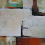 109 1705,  Öl und Acryl auf Leinwand, Herta Reitz, 100 x 80 cm 