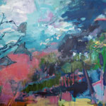 223 Sommertag, Öl und Acryl auf Leinwand, Manfred  Rüth, 90 x 120 cm