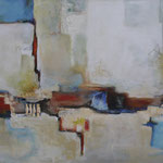 178 1807, Öl und Acryl auf Leinwand, Herta M. Reitz, 100 x 150 cm
