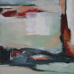 042 1810, Öl und Acryl auf Leinwand, Herta Reitz, 100 x 80 cm