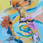 388 Mutig, Acryl auf Leinwand, Nicole Wächtler und Künstlerin Michaela Heidlas-May, 120 x 80 cm