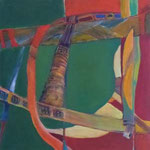 003 III Abstraktionen, Acryl auf Leinwand, Brigitte Reich, 60 x 60 cm