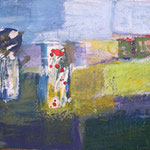 176 Spaziergang, Mischtechnk auf Leinwand, Gitta Junge, 50 x 70 cm