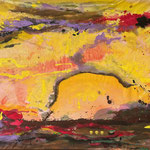 052 Landscape 2305, Acryl auf Leinwand, Herta Reitz, 115 x 190 cm