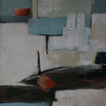 339 1815, Öl und Acryl auf Leinwand, Herta Reitz, 100 x 80 cm