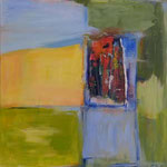197 Ohne Titel, Acryl auf Leinwand, Gitta Junge, 60 x 60 cm