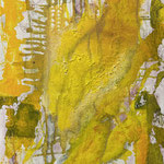402 Alles Gelb 3, Acryl auf Leinwand, Marie-Luise Neugebauer, 70 x 50 cm
