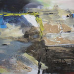 173 Ohne Titel, Acryl auf Leinwand, Heide Göbel