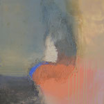 285 Licht, Pigmente Sand Binder auf Leinwand, Ilse Leineweber, 60 x 80 cm