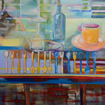 415 Varna, Acryl auf Leinwand, Barbara Ziegert, 100 x 100 cm