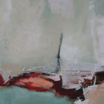 043 1811, Öl und Acryl auf Leinwand, Herta Reitz, 100 x 80 cm