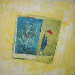 183 Windspiel, Mischtechnk auf Leinwand, Gitta Junge, 60 x 60 cm