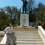 Mozambique Maputo Statue of Samora Machel