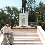 Mozambique Maputo Statue of Samora Machel