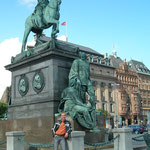 Sweden Stockholm Statue Gustav Adolfs 