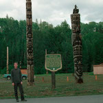 Canada Kitwanga Totem Poles