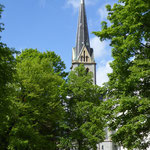 Bei schönstem Wetter, die Immanuelskirche