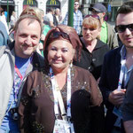 mit Esma Redzepova und Vlatko Lozano - Mazedonien 2013