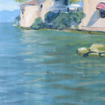 Punta San Vigilio - Huile sur papier - 41 x 27 cm