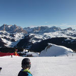 Grüße von der Bergstation PIZ BOE am Sella Stock (01/2020)