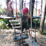 Unterwegs im Klettermax im Kinderland