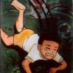 『なつの思い出⑨』岡田亮一・知立高校３の７有志(2005年作)