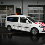 F. Burch Ausnahmetransportbegleit-Fahrzeug mit LED Anzeigetafel