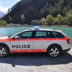 Police Bagnes Skoda Octavia