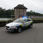 Polizei unteres Fricktal Volvo XC70