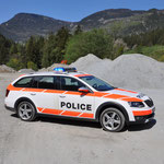 Police Bagnes Skoda Octavia