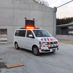 Zaugg AG Ausnahmetransportbegleit-Fahrzeug mit LED Anzeigetafel