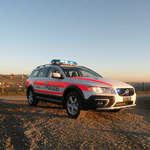 Volvo XC70 mit Vista Polizeilichtbalken