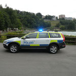 Polizei unteres Fricktal Volvo XC70