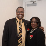 Immediate Past President YF Jawwaad Rasheed Esq.  and Madera Clark
