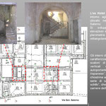 Riqualificazione urbana di Erice - Ex Hotel Igea - Il sistema degli spazi interni