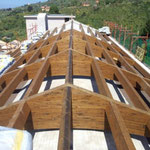 Chiesa dell'Annunziata Vecchia di Collesano - Realizzazione di coperture in legno lamellare