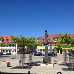 Karlsplatz - einst für Hugenotten angelegtes Wohnviertel, jetzt Veranstaltungs- und Kulturort