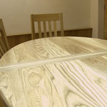 2 leaf extending ash table