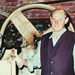 Franz Stratmann (+ 2020) in seiner Mühle