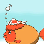 77771【らんちゅうベッド】スタークリエイト 魚金