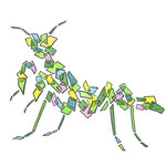 81904「ポリゴン体カマキリ」:284728・かげろう
