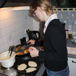 Meine liebe Frau macht leckere Pancakes!