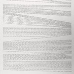 Amour 2, encre sur papier, 65 x 50 cm. 2020. Galerie de la Bibliothèque Nationale de Tunisie, exposition Ecriture peinture, 2013.